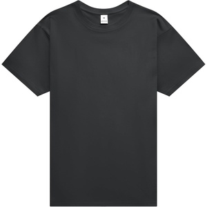 ZITY Men’s T-Shirts Cotton Crew Neck T Shirts for Men Short Sleeve Basic Undershirts Soft Casual Breathable Summer Tees(Dark Grey)
