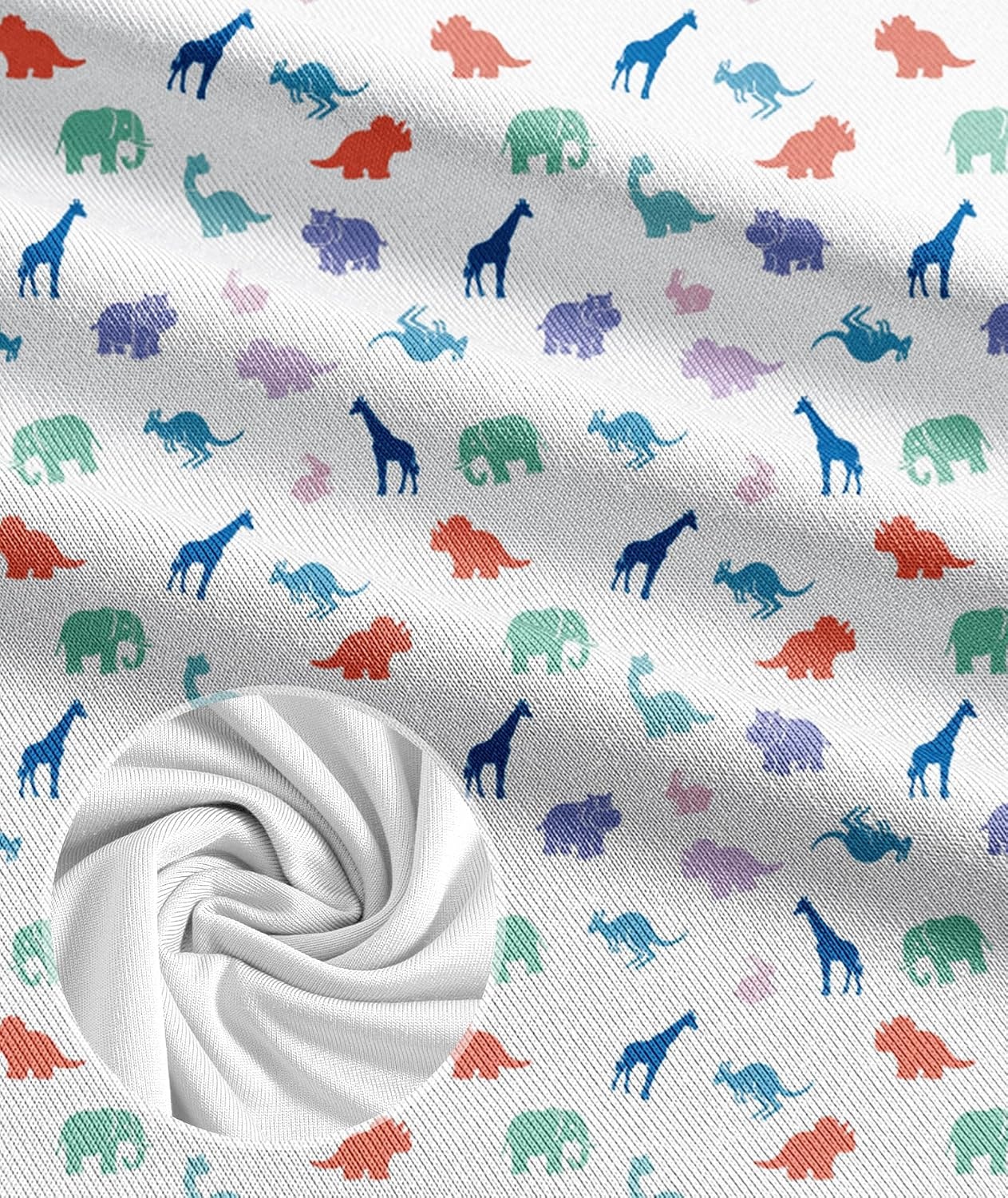 image:imageZITY Mens Golf Polo Shirts Short Sleeve Print Patterns Moisture WickingColorful Dinosaurs