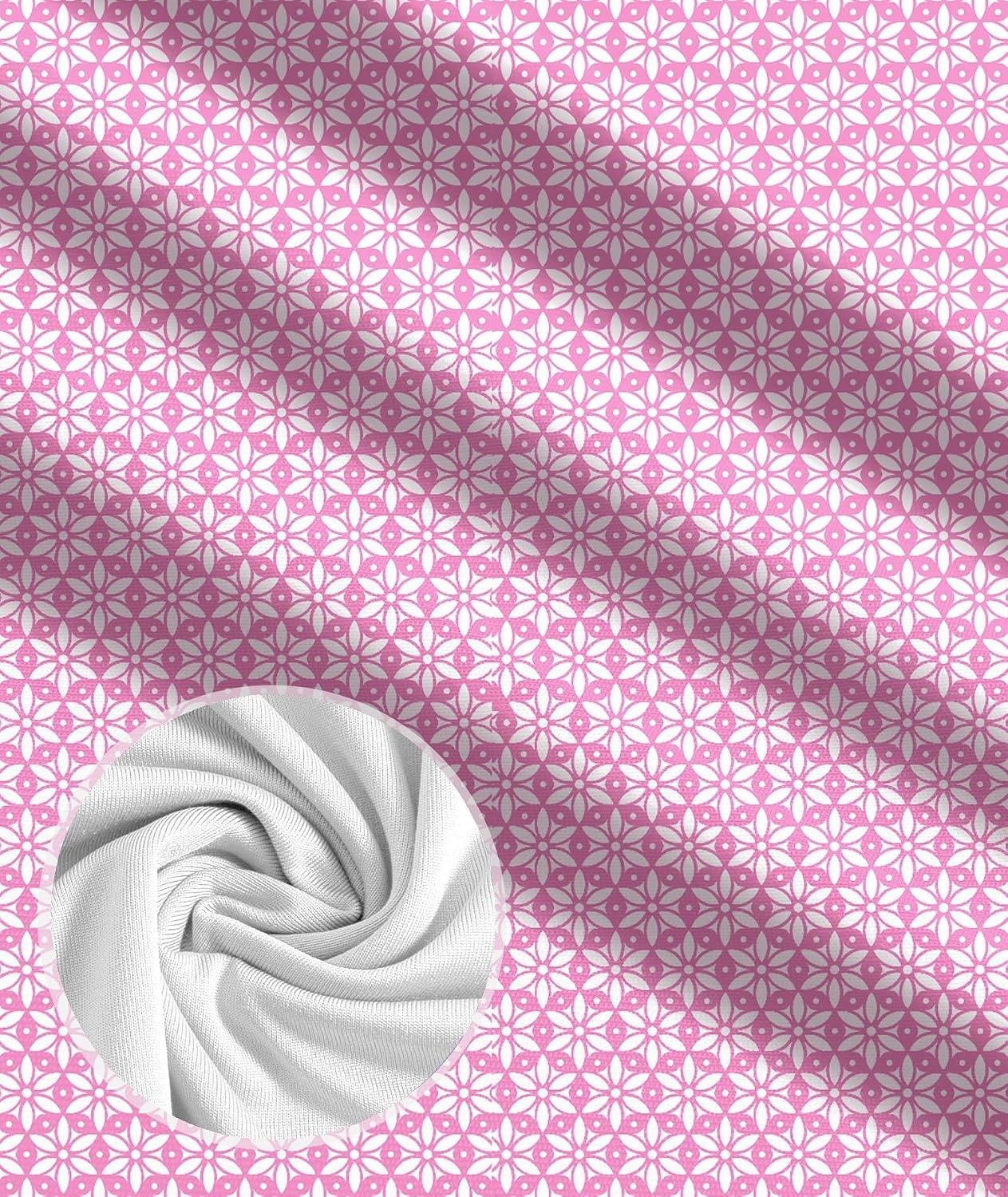 image:imageZITY Mens Golf Polo Shirts Short Sleeve Print Patterns Moisture WickingPink Flower