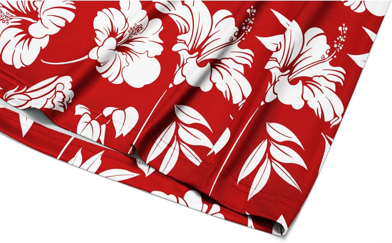 image:imageZITY Mens Golf Shirts Short Sleeve Print Moisture Wicking Polo ShirtRed Flower