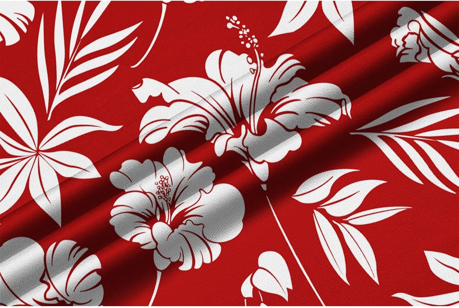 image:imageZITY Mens Golf Shirts Short Sleeve Print Moisture Wicking Polo ShirtRed Flower