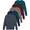 Dark Teal Blue+grey+army Green+navy+wine Red