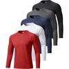 5 Pack-dark Grey/Dark Blue/White/Burgundy/Black