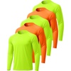 5 Pack-neon Green*3/Orange*2