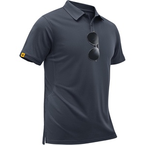 ZITY Men’s Short Sleeve Golf Polo Collared Shirts(Grey)