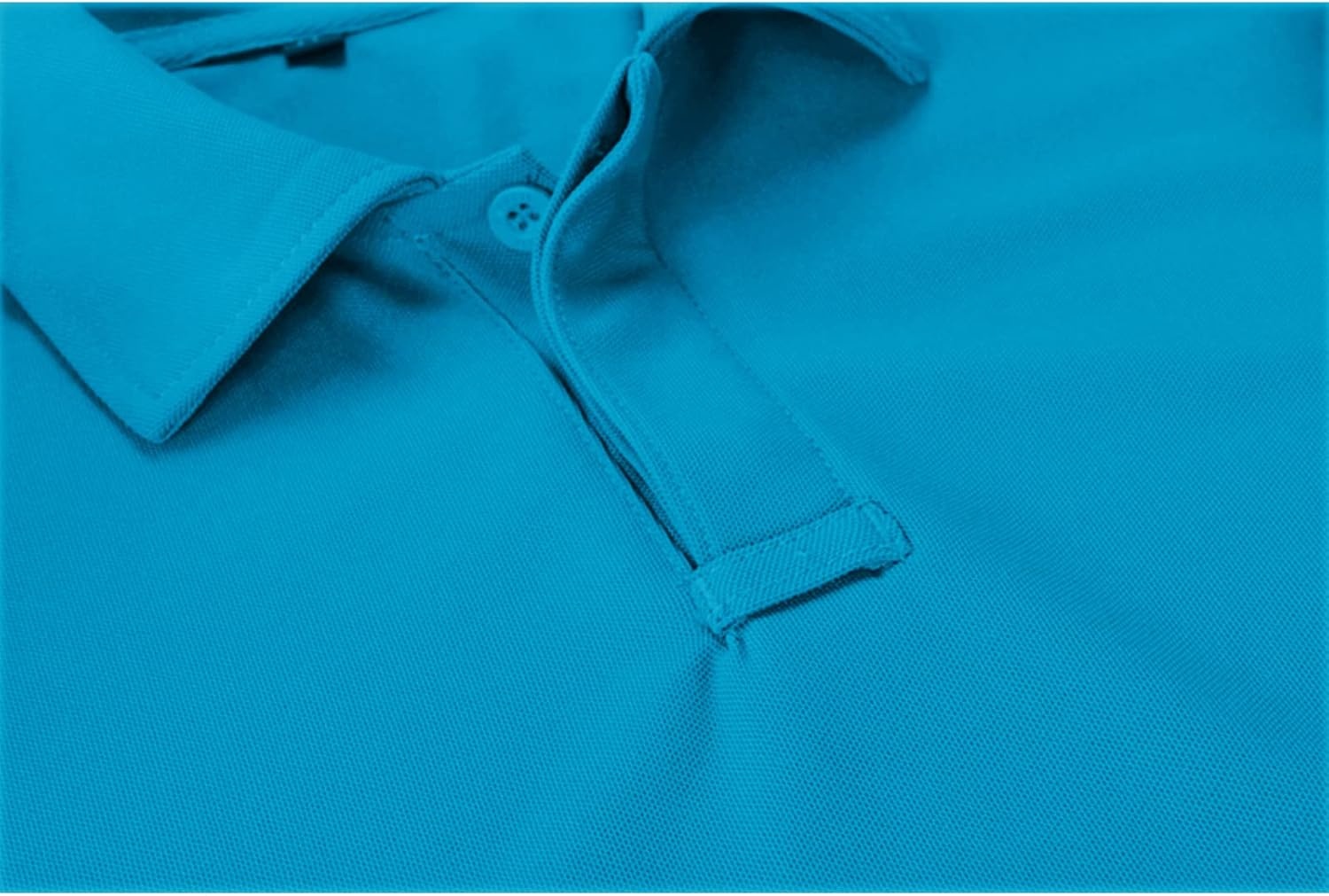 image:imageZITY Mens Polo Shirt Short Sleeve Moisture Wicking Athletic Golf PolosBluegreen