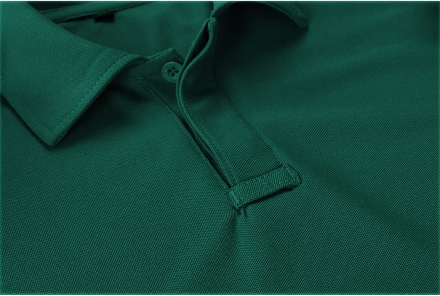 image:imageZITY Mens Polo Shirt Short Sleeve Moisture Wicking Athletic Golf PolosForest Green