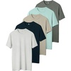 Grey Green + Haze Blue + Light Khaki + Navy + Light Grey