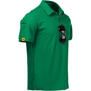 ZITY Mens Polo Shirt Short Sleeve Moisture Wicking Athletic Golf Polos(Viridian)