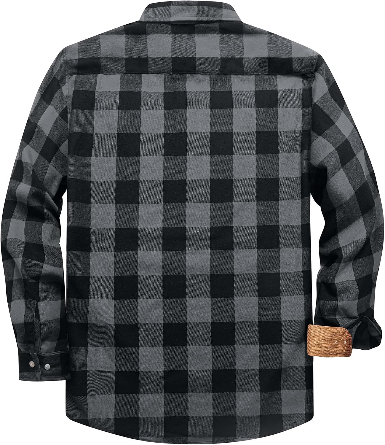 image:imageZITY 5 Pack Mens Flannel Shirt Long Sleeve Button Down Plaid ShirtsGreendark Graybluelight Gray Gridred