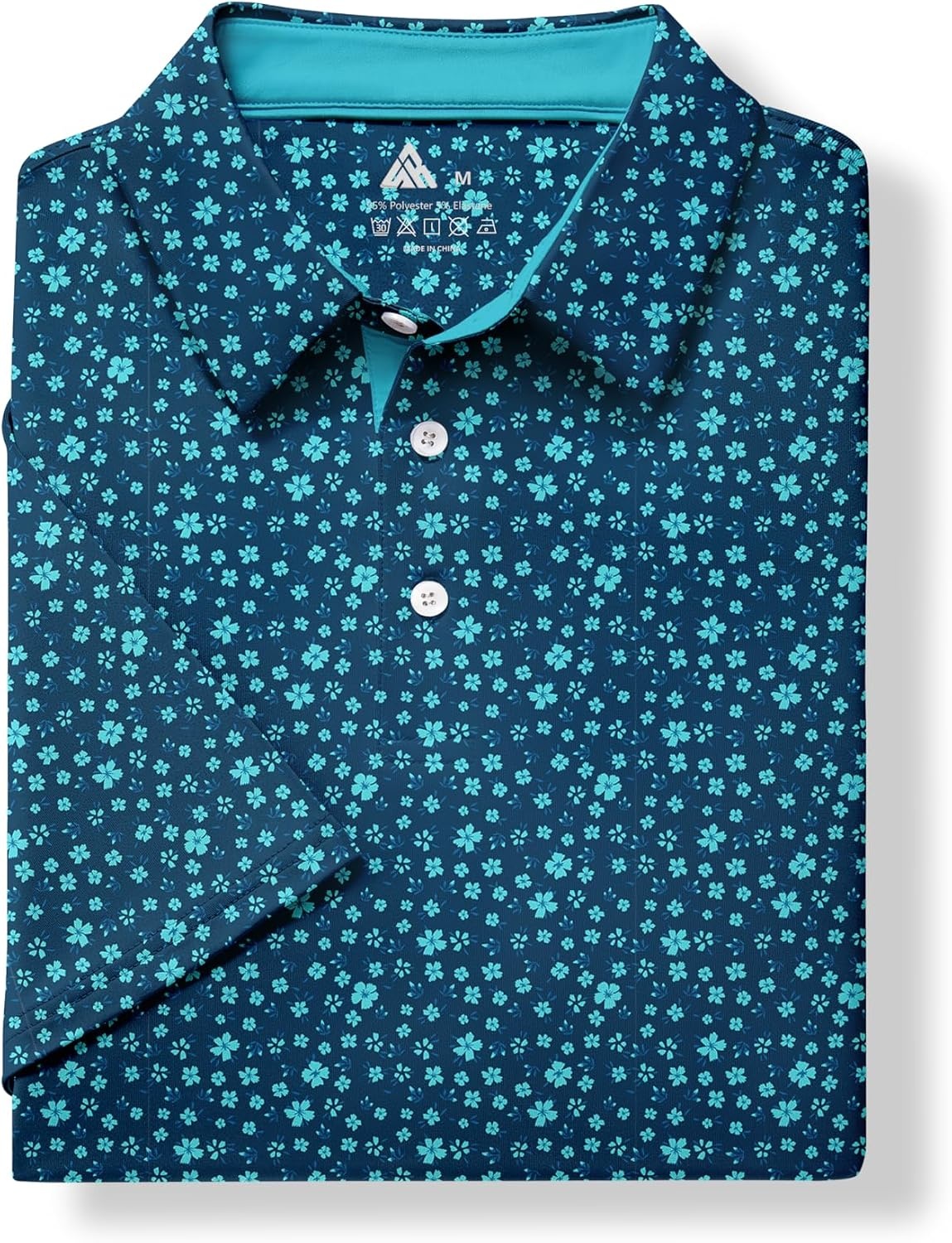 image:imageZITY Mens Golf Shirt Short Sleeve UPF 50 Athletic Casual Collared PoloLegion Blue