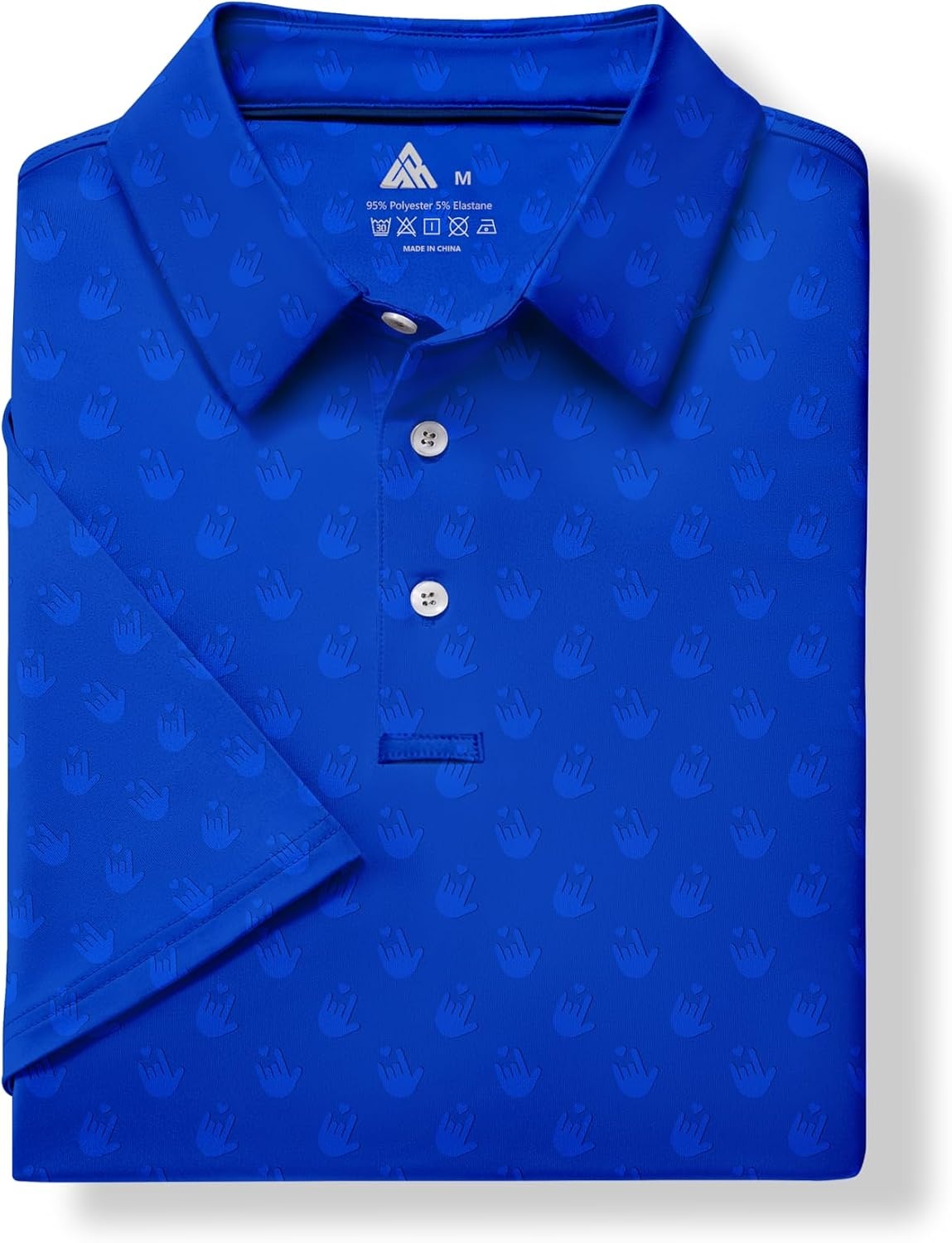 image:imageZITY Mens Golf Shirt Short Sleeve UPF 50 Athletic Casual Collared PoloRoyal Blue