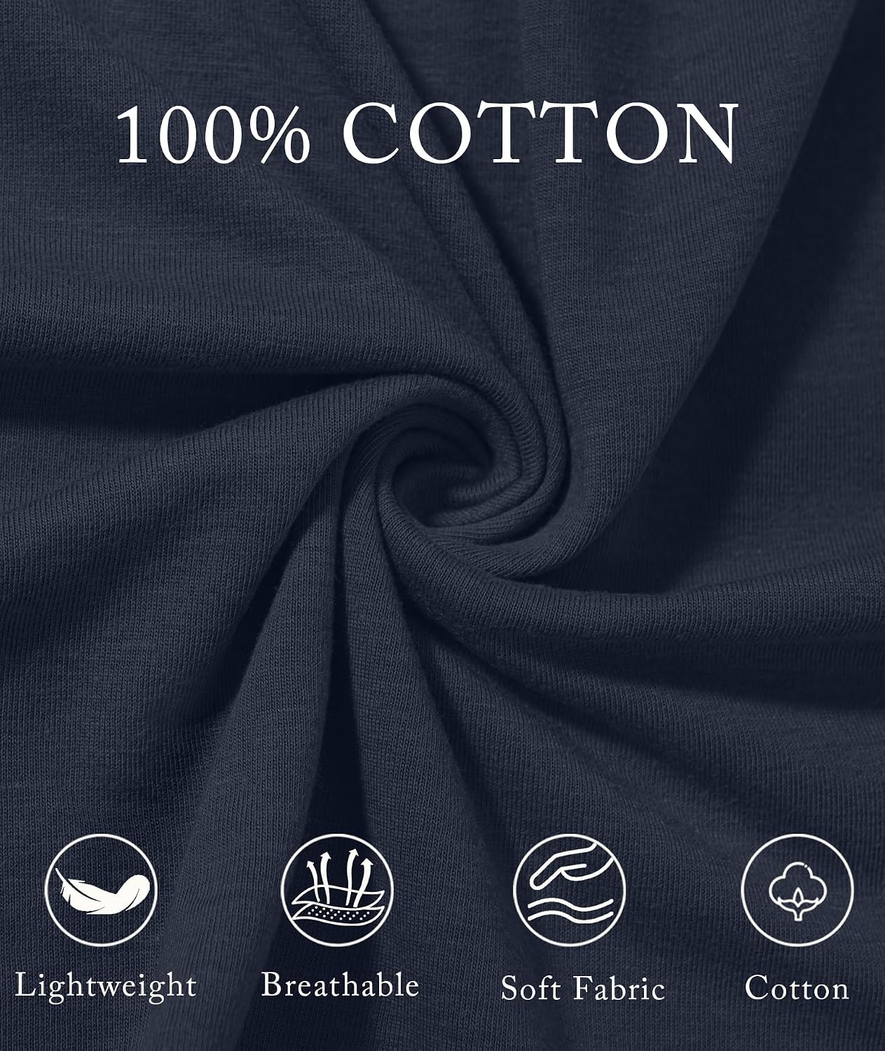 image:imageZITY Mens Long Sleeve Shirts Comfortable Basic Cotton TShirts for MenBlackGreyWine Red