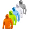 Lightblue/White/Lightgray/Orange/Fluorescent Green