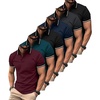 Six Black Grey Navy Black Duckblue Winered
