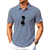 Navy Blue Striped
