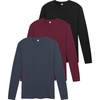 Black/Grey/Wine Red