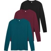 Black/Wine Red/ Dark Teal Blue