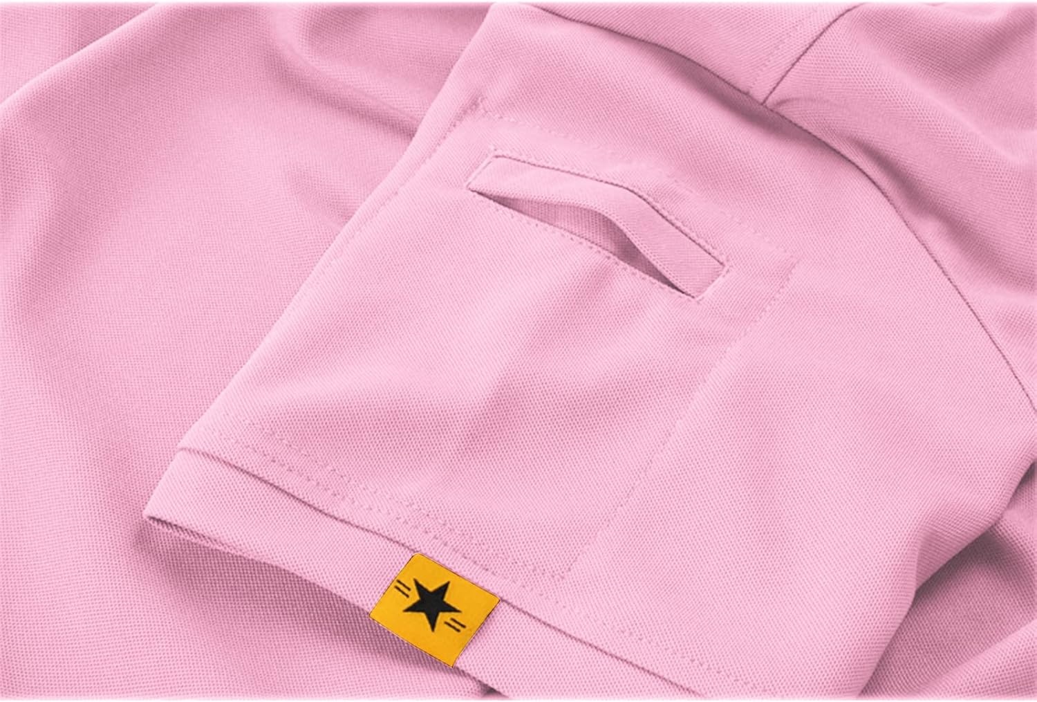 image:imageZITY Golf Polo Shirts for Men Moisture Wicking Short Sleeve Athletic TshirtGrass Moon Pin Purple