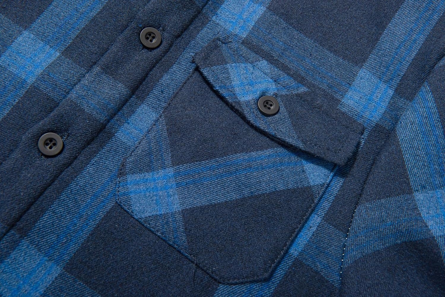 image:imageZITY Kids FleeceLined Hooded Flannel Shirt Jacket for 616 YearsDark Blue
