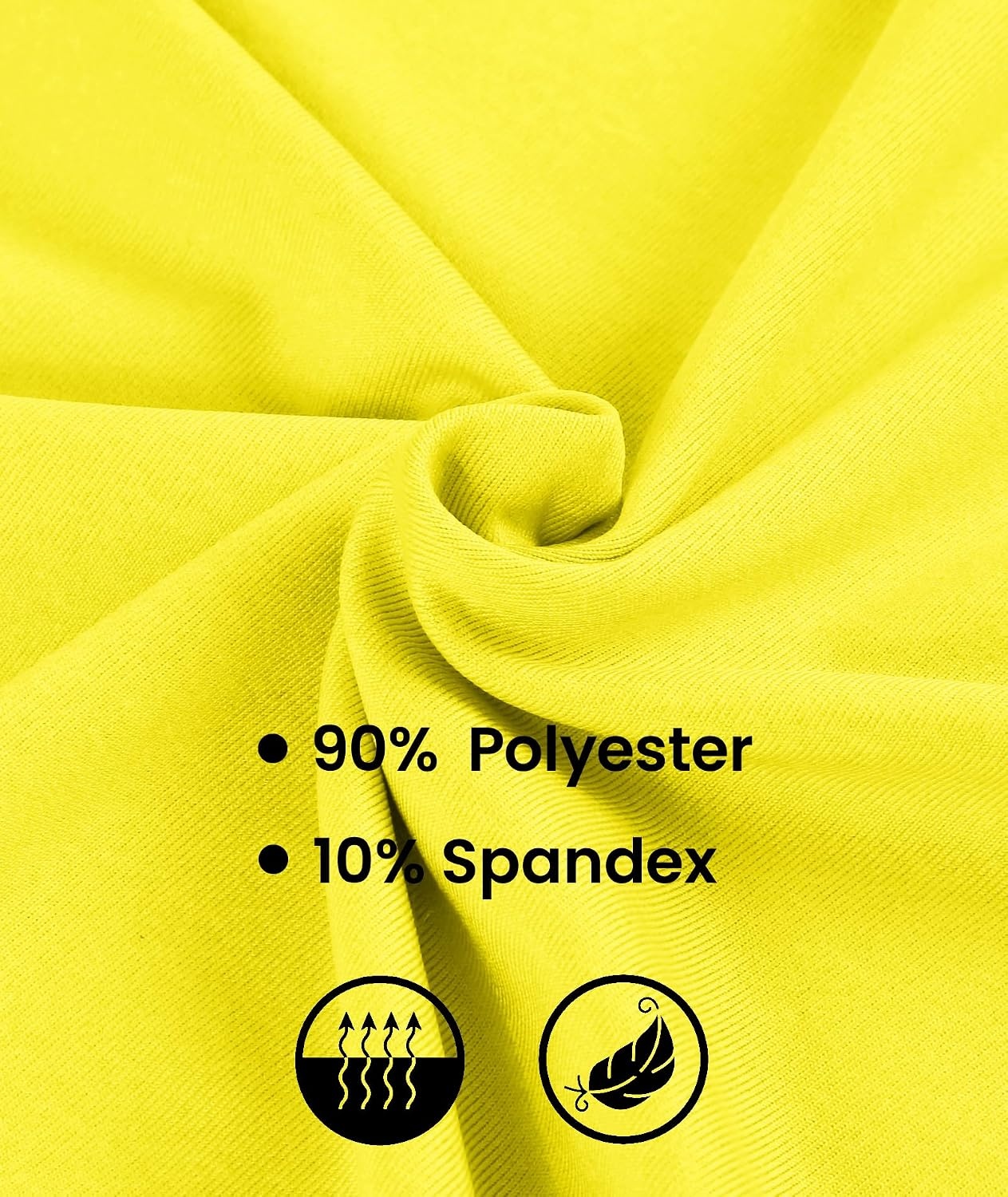 image:imageZITY Mens Golf Shirt Short Sleeve Athletic Casual Work Collared Polo TshirtYellow