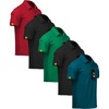 Red Black Grassgreen Black Teal