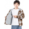 Beige Brown Plaid