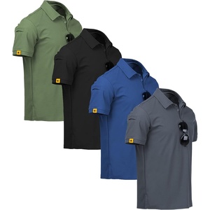 ZITY Golf Polo Shirts for Men Moisture Wicking Short Sleeve Athletic Tshirt(Gnblg)
